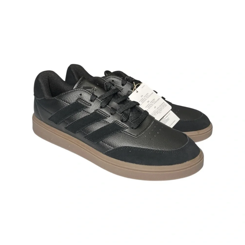 NWT Adidas Men's Black Sneakers Unise M/10 & W 11